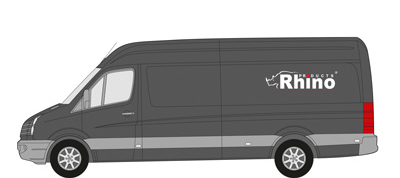 Lang hjulavtstand - Høyt tak (L3H2)