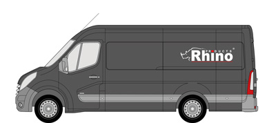 Lang hjulavtstand - Høyt tak  (L3H2)