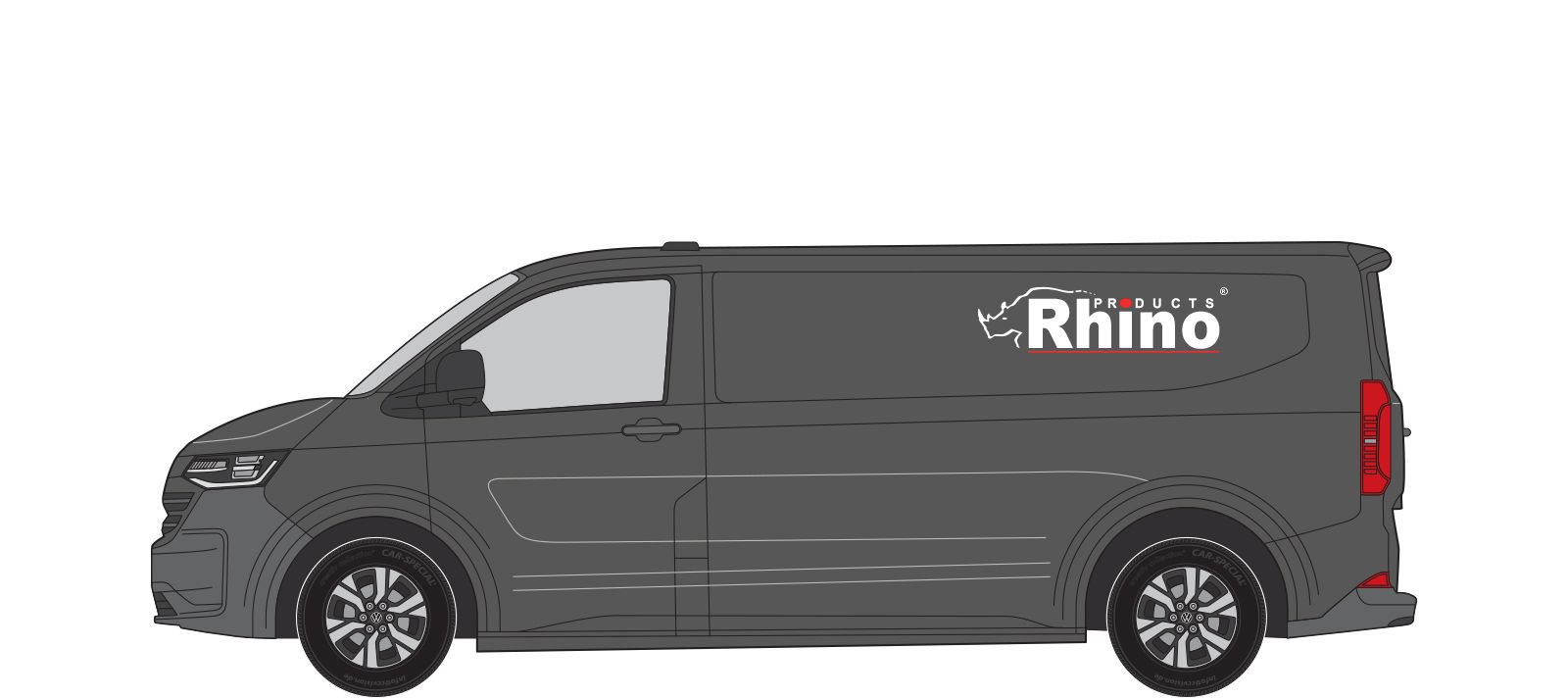 Lang hjulavtstand - Lavt tak (L2H1)