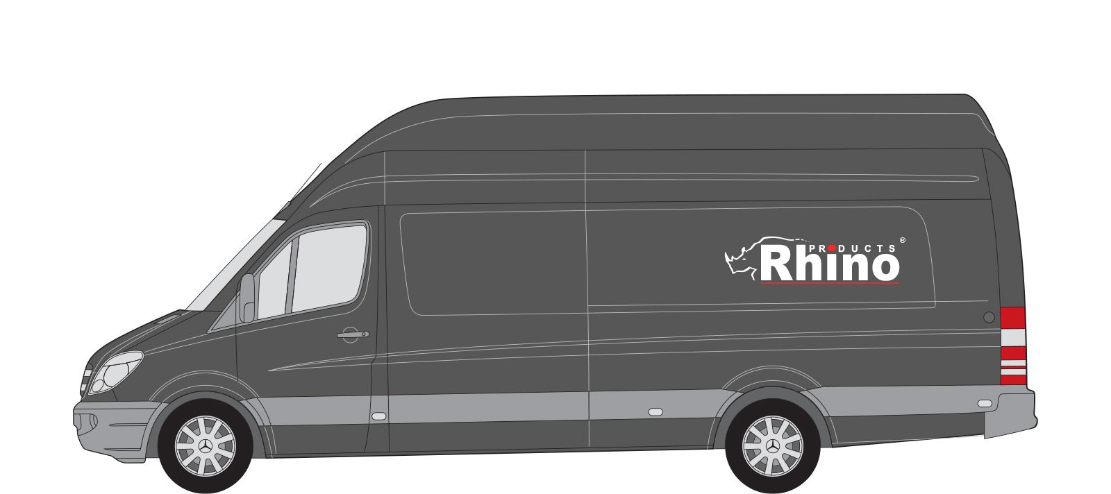 Ekstra lang hjulavstand - Ekstra Høyt tak (L4H3)