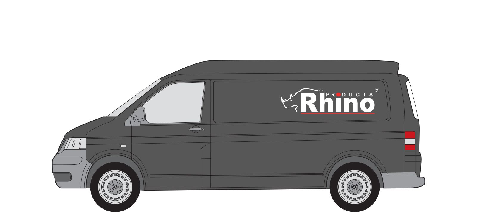 Lang hjulavtstand - Høyt tak (L2H2)