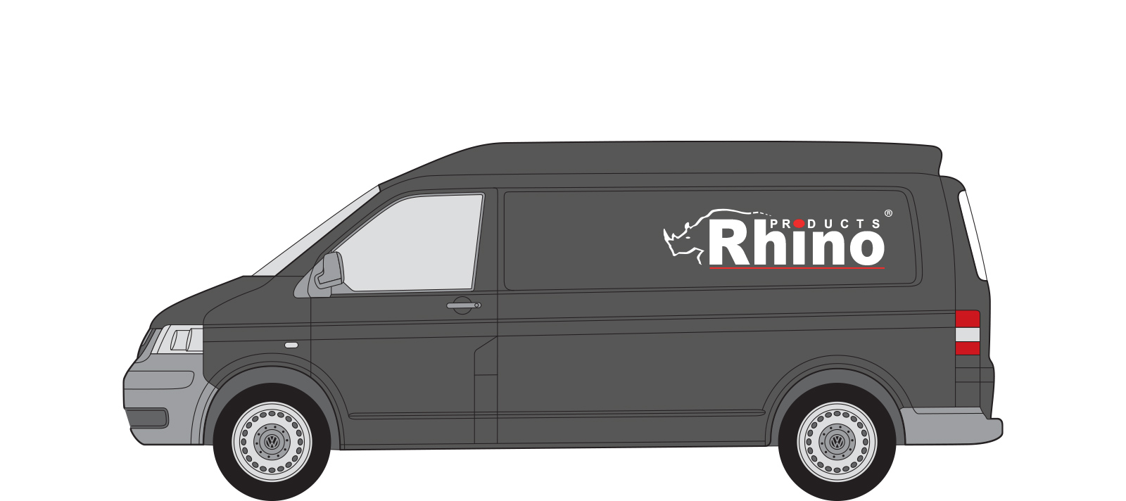 Lang hjulavtstand - Høyt tak (L2H2)