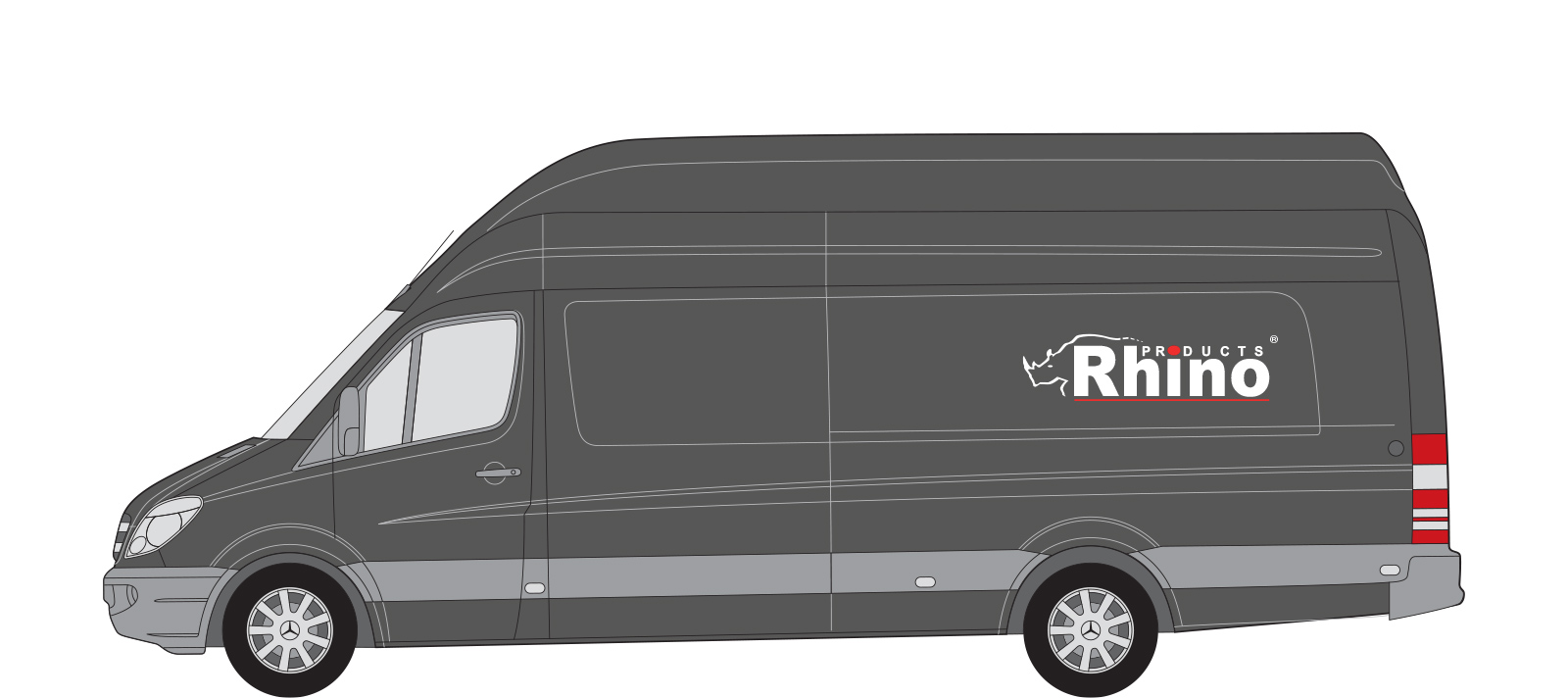 Ekstra lang hjulavstand - Ekstra Høyt tak (L4H3)
