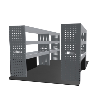 MR4 Bare Express Range til L2H1 Volkswagen T6 Transporter 2015-2023 - Full konfigurasjon - Hyller