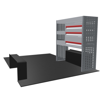 MR4 Bare Express Range til L1H1 Fiat Talento 2016-2021 - En del - Skuffer + Hyller