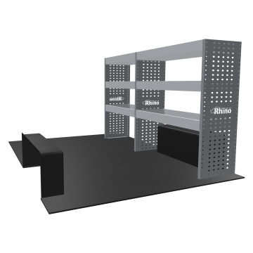 MR4 Bare Express Range til L1H1 Fiat Talento 2016-2021 - To deler - Hyller