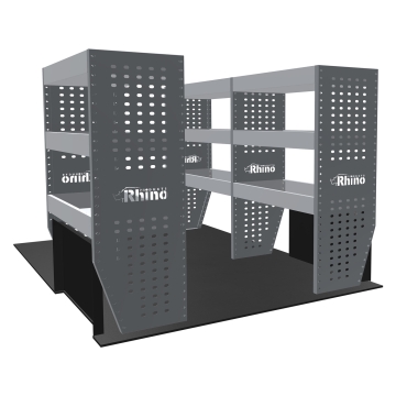 MR4 Bare Express Range til L2H1 Citroen Jumpy 2016- Full konfigurasjon - Hyller