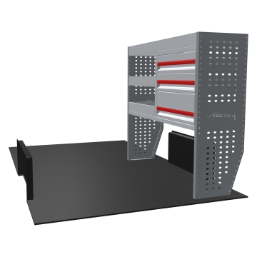 MR4 Bare Express Range til L3H1 Citroen Jumpy 2016- En del - Skuffer + Hyller