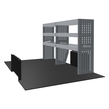 MR4 Bare Express Range til L1H1 Volkswagen T6 Transporter 2015-2023 - To deler - Hyller