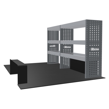 MR4 Bare Express Range til L1H1 Renault Master 2010-2024 - Forhjulsdrift - To deler - Hyller