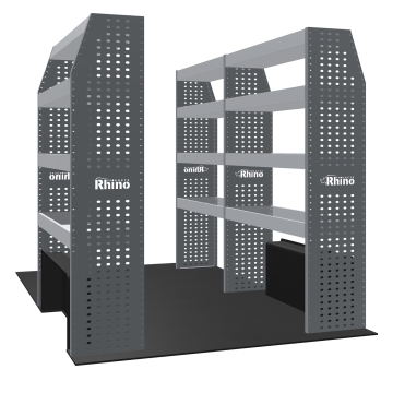 MR4 Bare Express Range til L1H2 Renault Master 2010-2024 - Forhjulsdrift - Full konfigurasjon - Hyller