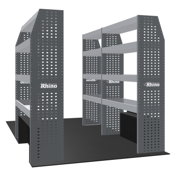 MR4 Bare Express Range til L2H3 Renault Master 2010-2024 - Forhjulsdrift - Full konfigurasjon - Hyller
