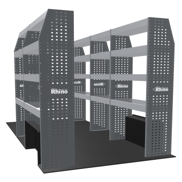 MR4 Bare Express Range til L3H3 Renault Master 2010-2024 - Forhjulsdrift - Full konfigurasjon - Hyller
