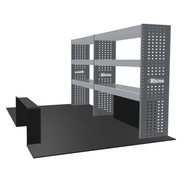 MR4 Bare Express Range til L1H1 Mercedes Sprinter 2018- Forhjulsdrift - To deler - Hyller