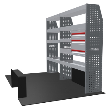 MR4 Bare Express Range til L1H2 Mercedes Sprinter 2018- Forhjulsdrift - To deler - Skuffer + Hyller