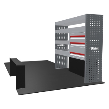 MR4 Bare Express Range til L2H1 Volkswagen Crafter 2006-2017 - En del - Skuffer + Hyller