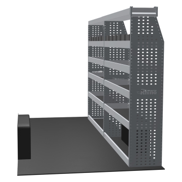 MR4 Bare Express Range til Volkswagen Crafter L2H2- To deler - Topp Hylle - Gummimatter