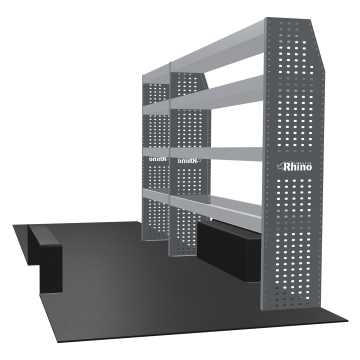MR4 Bare Express Range til L3H2 - Bakhjulsdrift - Mercedes Sprinter 2018- To deler - Hyller