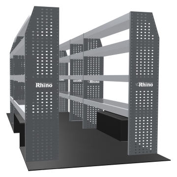 MR4 Bare Express Range til L3H3 - Bakhjulsdrift - Mercedes Sprinter 2018- Full konfigurasjon - Hyller