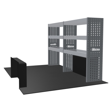 MR4 Bare Express Range til L1H1 Fiat Ducato 2006- To deler - Hyller