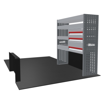 MR4 Bare Express Range til L2H1 Fiat Ducato 2006- En del - Skuffer + Hyller