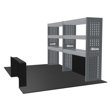 MR4 Bare Express Range til L2H1 Fiat Ducato 2006- To deler - Hyller