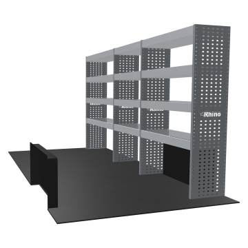 MR4 Bare Express Range til L3H2 Fiat Ducato 2006- Tre deler - Hyller