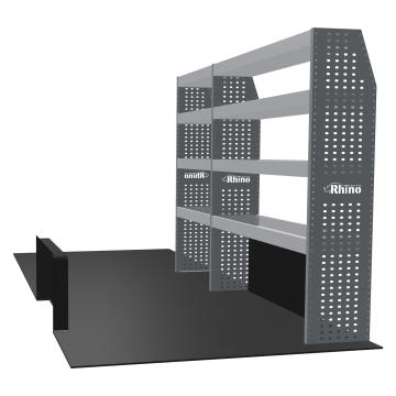 MR4 Bare Express Range til L4H3 Fiat Ducato 2006- To deler - Hyller
