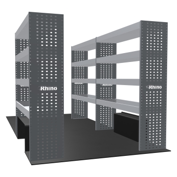 MR4 Bare Express Range til L3H3 Volkswagen Crafter 2017- Full konfigurasjon - Hyller