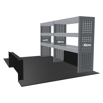 MR4 Bare Express Range til L1H1 Ford Transit Custom 2023 - To deler - Hyller