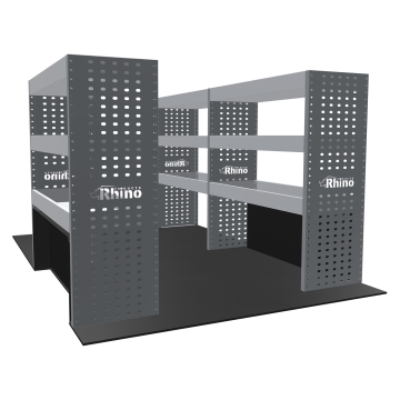 MR4 Bare Express Range til L1H1 Ford Transit Custom 2023 - Full konfigurasjon - Hyller