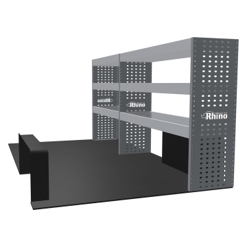 MR4 Bare Express Range til L2H1 Ford Transit Custom 2023 - To deler - Hyller