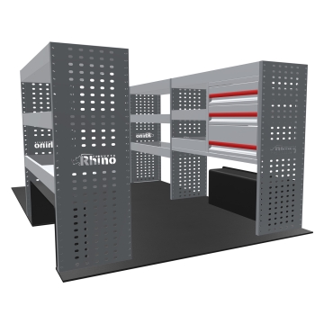 MR4 Bare Express Range til L2H1 Maxus Edeliver 7 2023 - Full konfigurasjon - Skuffer + Hyller