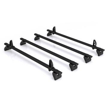 KammBar Black til Kia PV5 2025 - Lang hjulavtstand - Lavt tak (L2H1), 4 Takstativ i aluminium til varebil