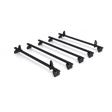 KammBar Black til Renault Master 2024 - Kort hjulavstand - Lavt tak (L2H2), 5 Takstativ i aluminium til varebil