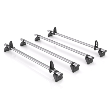 KammBar Fleet til Renault Master 2024- Lang hjulavtstand - Lavt tak (L3H2), 4 Takstativ i stål til varebil