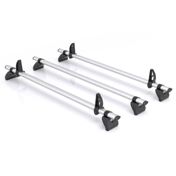 KammBar Pro til Ford Transit 2014 - Medium hjulavstand - Medium tak (L2H2), 3 Takstativ i aluminium til varebil