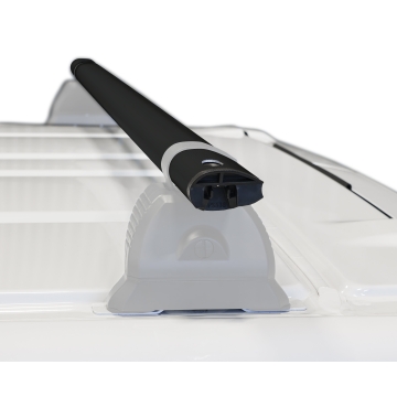 1200mm Ekstra bar-sett til KammRack Black 1.25m bred