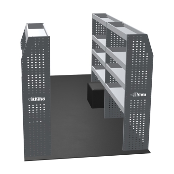 MR4 Bare Express Range til L2H2 Renault Master 2024 - Forhjulsdrift - Full konfigurasjon - Hyller