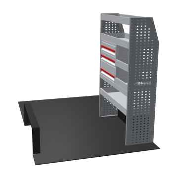 MR4 Bare Express Range til L1H2 Ford Transit Custom 2013-2023 - En del - Skuffer + Hyller