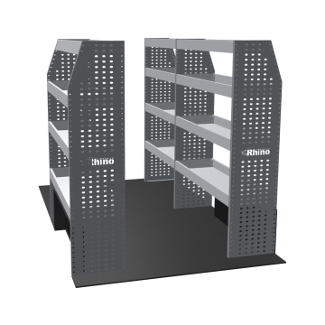 MR4 Bare Express Range til L2H2 Ford Transit Custom 2013-2023 - Full konfigurasjon - Hyller