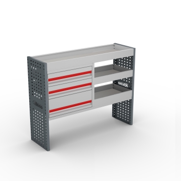 MR4 Bare Express Range til L2H1 Toyota Proace City 2020 - En del - Drawers+Shelves