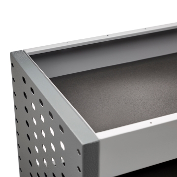 MR4 Gummimatter for hyller pack of 1